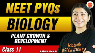 NEET PYQs for Plant Growth amp Development  Class 11 Biology  NEET 2024 [upl. by Arehs]