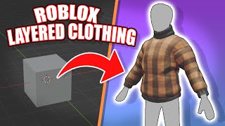 ROBLOX  Making Layered Clothing Blender [upl. by Papke327]