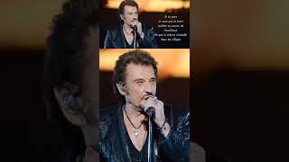 Johnny Hallyday  Si tu pars Paroles [upl. by Lamarre556]