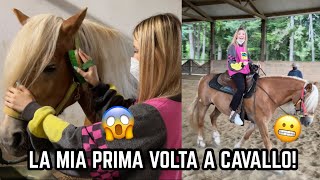 VADO A CAVALLO PER LA PRIMA VOLTA NELLA MIA VITA  Vlog 225 ♕ [upl. by Cony]