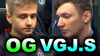 OG vs VGJSTORM  AWESOME GAME TOP 6 TI8  THE INTERNATIONAL 2018 DOTA 2 [upl. by Ahsita]