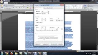 How to Set a Paragraph Indent in Word 2010  Tech Niche [upl. by Candra]