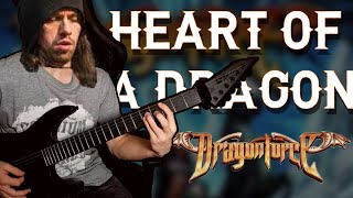 DRAGONFORCE  HEART OF A DRAGON GUITAR COVER [upl. by Mercie]