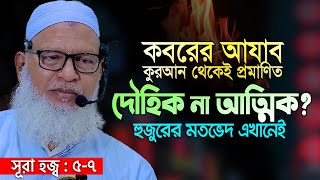 মুসলমানরা মারা গেলে মাটির নীচে কবর দেবার বিধান কেন Waz Mozammel Haque Koborer Ajab [upl. by Asylla261]