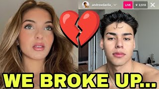 Lexi Rivera and Andrew Davila ANNOUNCES This On LIVE LANDREW IS OVER 💔😳 NOT CLICKBAIT [upl. by Yensehc]