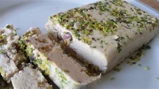 Tahini Halva Recipe [upl. by Alaikim234]