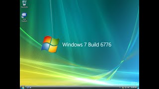 Taking a look at Windows 7 Build 6776 [upl. by Ynej]