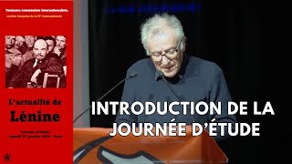 Introduction de la journée détude Daniel Gluckstein 1 [upl. by Bertero]