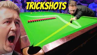 Snooker Trick Shots Best Shots 2024 Recreated [upl. by Labina96]