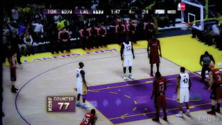 Kobe Bryant 81 points NBA 2k11HD [upl. by Burrell290]