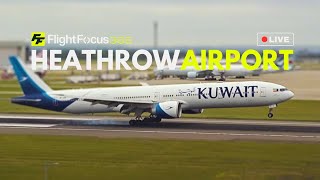 Heathrow Airport Live  Saturday 5th October 2024 [upl. by Shirlene]