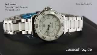 TAG Heuer Formula 1 Lady Ceramic WAH1315BA0868 Luxusuhr24 Ratenkauf ab 20 EuroMonat [upl. by Skeie]