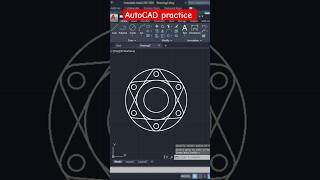 Autocad mechanical practice drawing  2d drawing  autocad tutorial in hindi  autocad 2d [upl. by Anits]