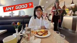 Breakfast Review on board DFDS SEAWAYS How was it  food breakfast cooking eating [upl. by Bravar]