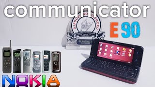 NOKIA E90 COMMUNICATOR short Review December 2023 [upl. by Adnuahsal]