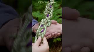 Infinity Nine Knot Handfasting Cord  Ceotha [upl. by Ahsitaf]