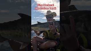 King mackerel from kayak [upl. by Euv454]