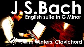 JSBach  English Suite n°3 in G Minor BWV 808  Wim Winters clavichord [upl. by Nnairac751]