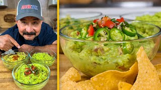 The 3 Guacamole Recipes Used in Mexican Restaurants Traditional amp Authentic [upl. by Puklich731]