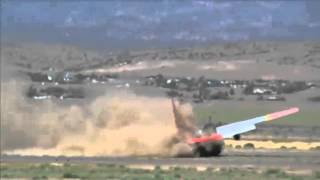 Rough Landing for Air Tanker in Minden Nevada [upl. by Emyam]