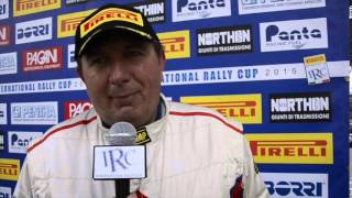 IRC Rally Valli Cuneesi 2015  Interviste dopo la PS4 [upl. by Guilbert]