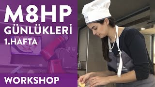 Aybike ile Mutfakta 8 Hafta Pastacılık 2  1 Gün  MSAda Eğitim Alıyorum [upl. by Correna731]