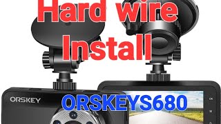 Mastering the ORSKEY S680 Hard Wire Install for Enhanced Protection dash cams [upl. by Astera]