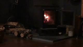 Wood Stove with Neoceram glass after 2 years [upl. by Gnouhc]