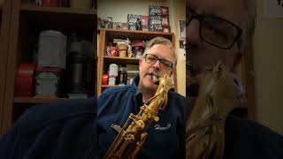 Lunch Groove saxophone dukoff improv selmerusa tenorsax [upl. by Nilyarg]