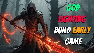 God Lightning Build for Early Game  Elden Ring Devastating Power Guide [upl. by Riess]