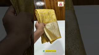 ✨ Full Gold Zari Kanchi Tissue Saree  Pure Elegance at Direct Weaver’s Price 🌟 [upl. by Lucilla157]