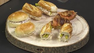 Receta Pintxos rápidos para invitados [upl. by Dehsar]