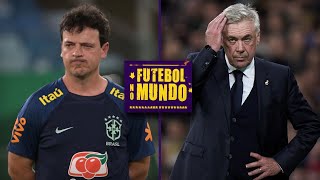 Futebol no Mundo 287 Brasil x Argentina presente incerto com Diniz futuro certo com Ancelotti [upl. by Acined732]