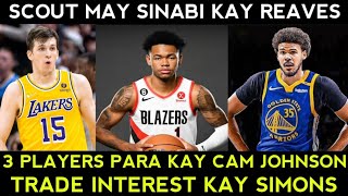 NBA Scout pinuna ang LAKERS 3 Players KAPALIT ni Cam sa Warriors Anfernee Simons TRADE MARKET [upl. by Patty792]