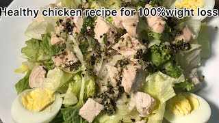 Healthy chicken breast recipe for wight loss Healthy chicken breast with extra vergin olive oil [upl. by Alliuqat]