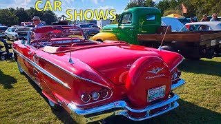 Classic car shows amp up close hot rods muscle cars street rods amp old cars old trucks around USA [upl. by Jarad]