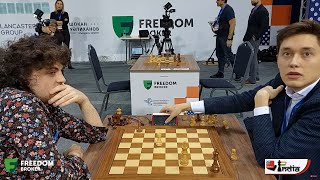 Why did Andrey Esipenko call the arbiter thrice against Hans Niemann  World Rapid 2022 [upl. by Flip]