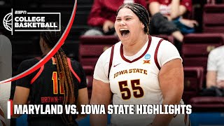 Maryland Terrapins vs Iowa State Cyclones  Full Game Highloghts  NCAA Tournament [upl. by Vanessa]