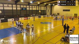 VOLLEY ELITE FEMININE MAUGUIO VS COMETES [upl. by Yanttirb]