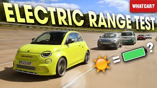 NEW Electric Car Range Test – does hot weather REALLY make a difference  What Car [upl. by Feinstein]