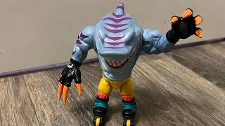 Mattel Street Sharks 30th Anniversary Streex Full Review This blast from the past line is so fun [upl. by Ehcor766]