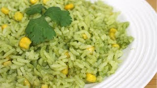 ARROZ VERDE POBLANO  ALE DE NAVA [upl. by Schumer]