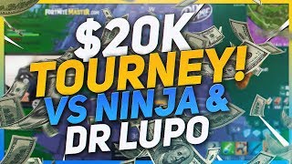 TSM Hamlinz  DUO WITH MYTH VS NINJA AND DR LUPO Friday Fortnite 20000 Tournament [upl. by Owen]