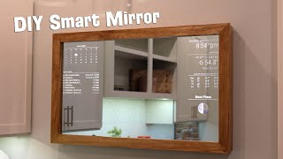 DIY Smart Mirror  Full Tutorial [upl. by Ronica51]