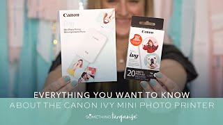 Canon IVY CLIQ2 Instant Camera Printer Print Peel Stick Go [upl. by Clarkin395]