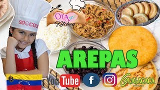 ¿Como hacer Arepas Venezolanas by Oritime Kitchen [upl. by Bunde]