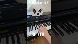 💗🍬 Bubblegum KK  Animal Crossing KK Slider Piano Tutorial [upl. by Thadeus]