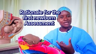 Newborn Assessment Preparationamp Rationale [upl. by Bang498]