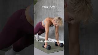 Low Plank  4x Plank Jacks Strengthen core and boost stability with this powerful combo ❤️‍🔥 [upl. by Shum]