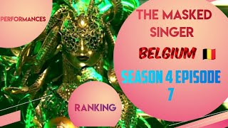 S4 E7  Performances ranking  Masked Singer Belgium 🇧🇪 [upl. by Weibel]